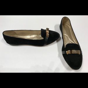 New! ISOLA black velvet women’s flats
